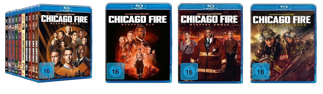 Chicago Fire - Die kompletten Staffeln 1+2+3+4+5+6+7+8+9+10+11+12+13 im Set - Deutsche Originalware
