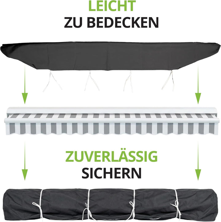 Eclipse Schutzhülle für Vollkassettenmarkisen, Halbkassettenmarkisen und Kassettenmarkisen, zur sich