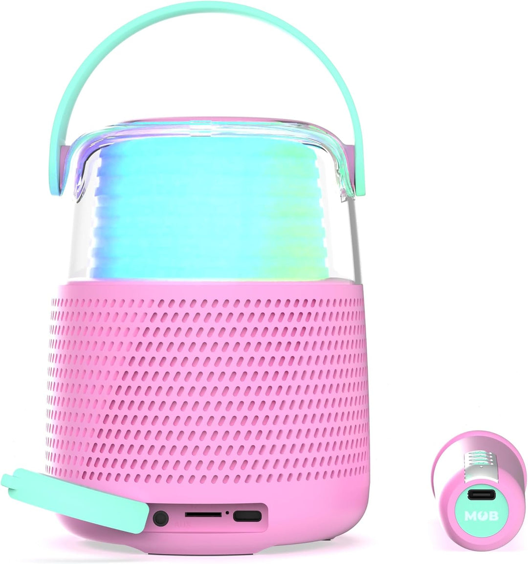 Mobility ON Board - Lautsprecher & Karaoke KS-80 - Rose Pink, Pink