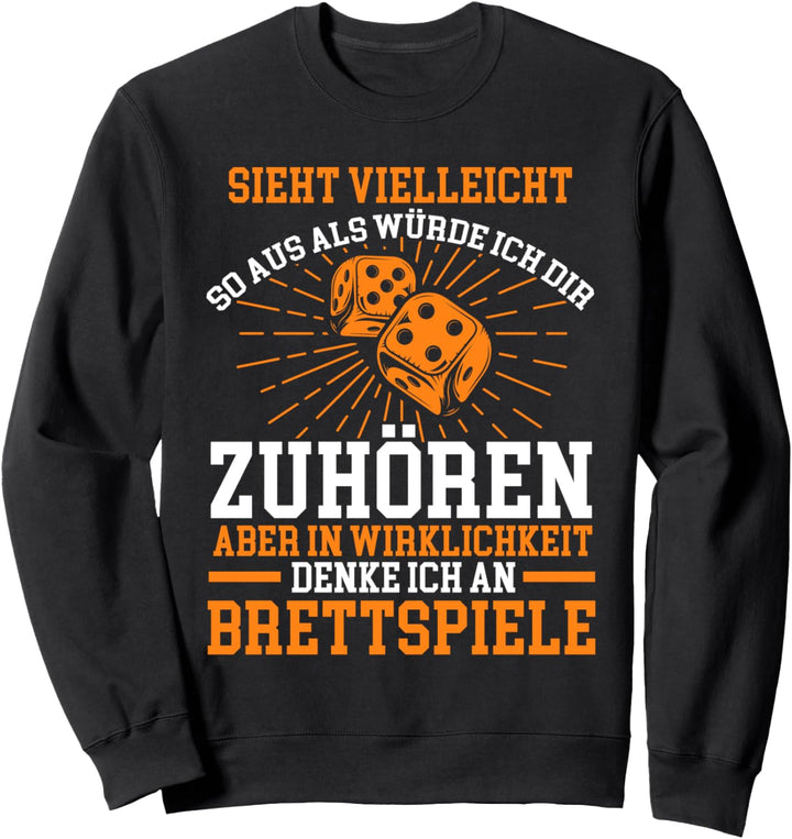 Brettspiele Fan Sweatshirt