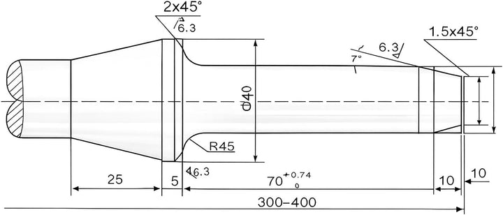 ORAZIO Pneumatischer Luft-Hackhammer Betonhammer Brecher Demolition Breaker Pick mit Meissel für Mei