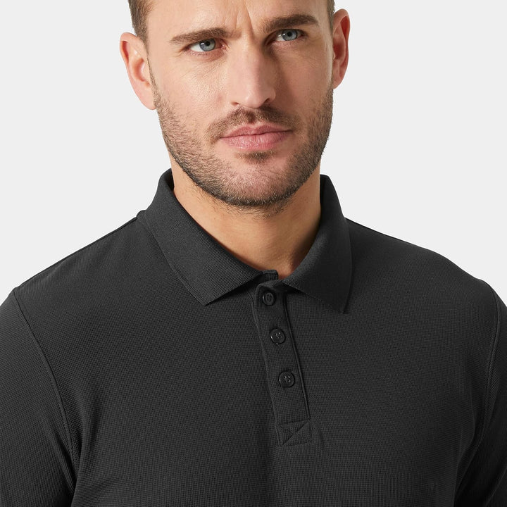 Helly Hansen Herren Crewline Poloshirt XS Schwarz, XS Schwarz