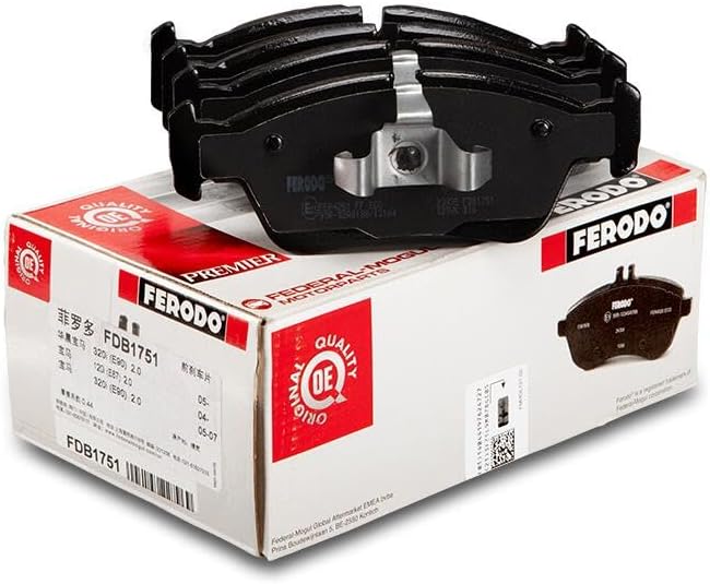 Ferodo FDB1751 PREMIER Bremsbelagsatz, Scheibenbremse - (4-teilig) - (4 Stück)