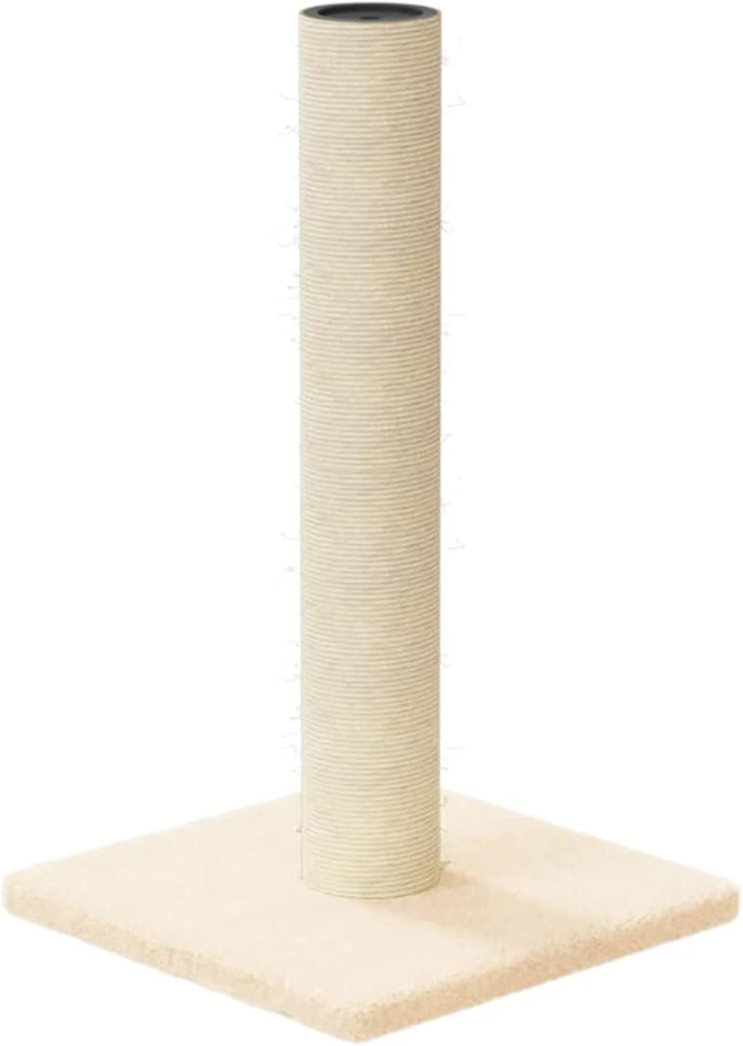 Tidyard Kratzsäule Kratzbaum Katzenkratzbaum Creme 22x22x45 cm 22x22x45 cm Creme, 22x22x45 cm Creme