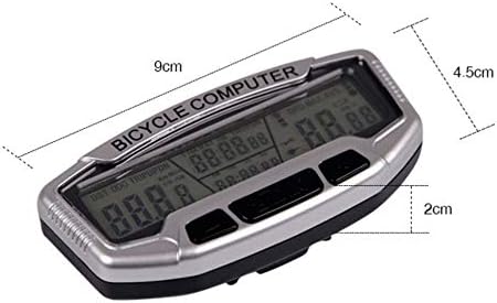 Fahrradcomputer Wasserdicht 28 Funktionen Fahrradcomputer LCD Geschwindigkeit Fahrradtacho Radcomput