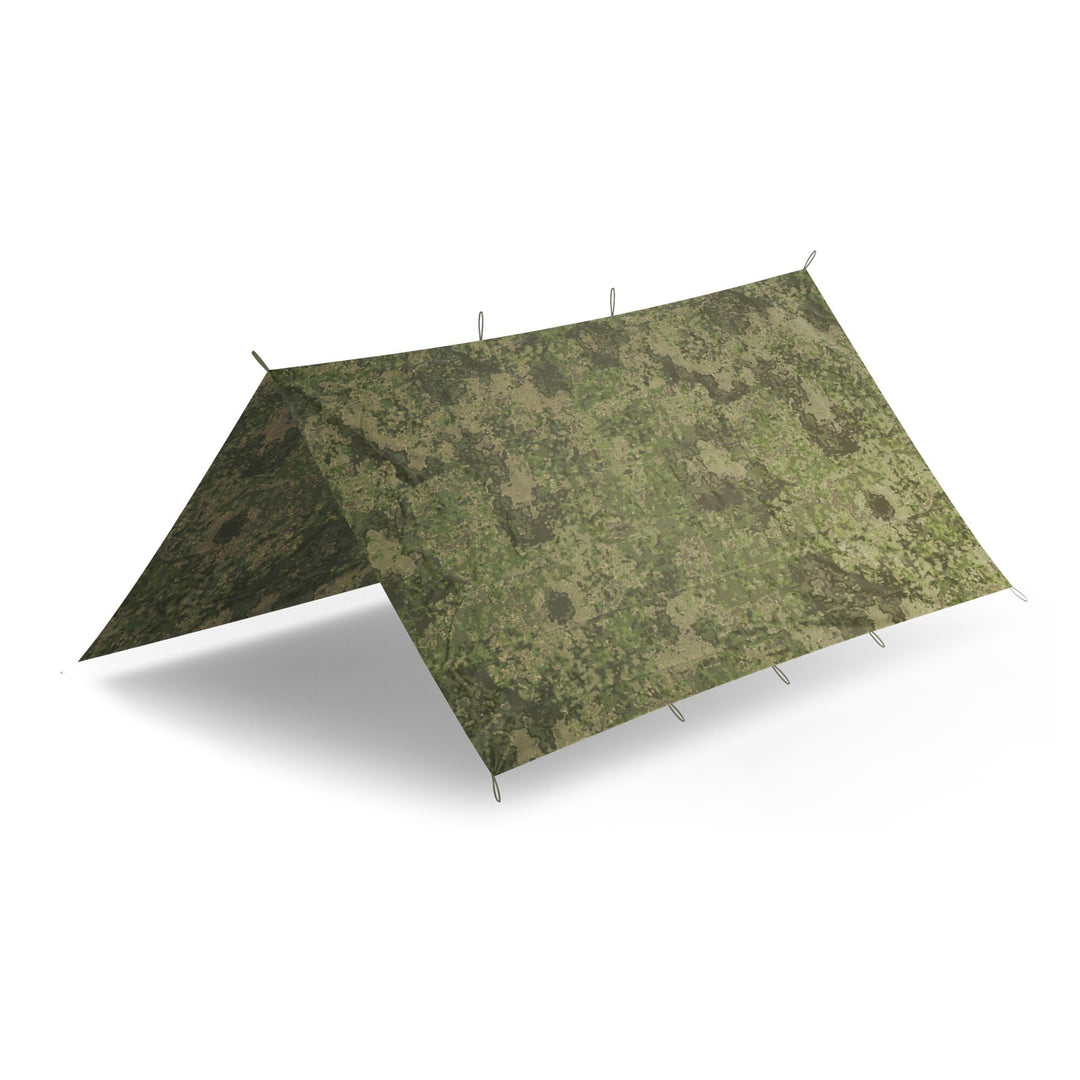 Helikon-Tex Supertarp Polyester-Plane, 3 x 3 m, Zwei Abdeckungen im Lieferumfang enthalten, wasserab