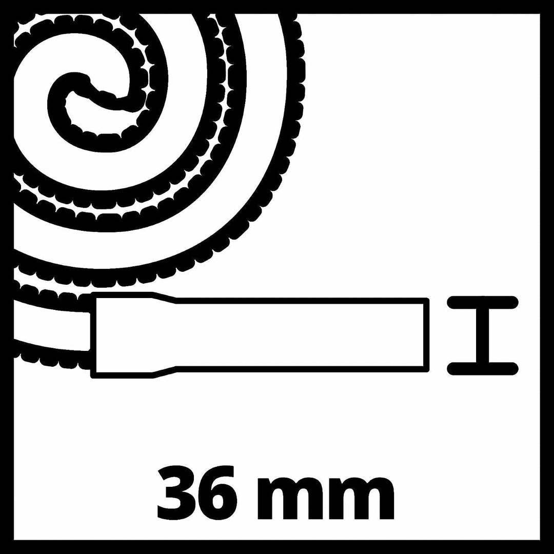 Einhell Staubsauger Zubehör Set (passend für Akku-Stielstaubsauger TE-SV 18 Li, flexibler Schlauch m