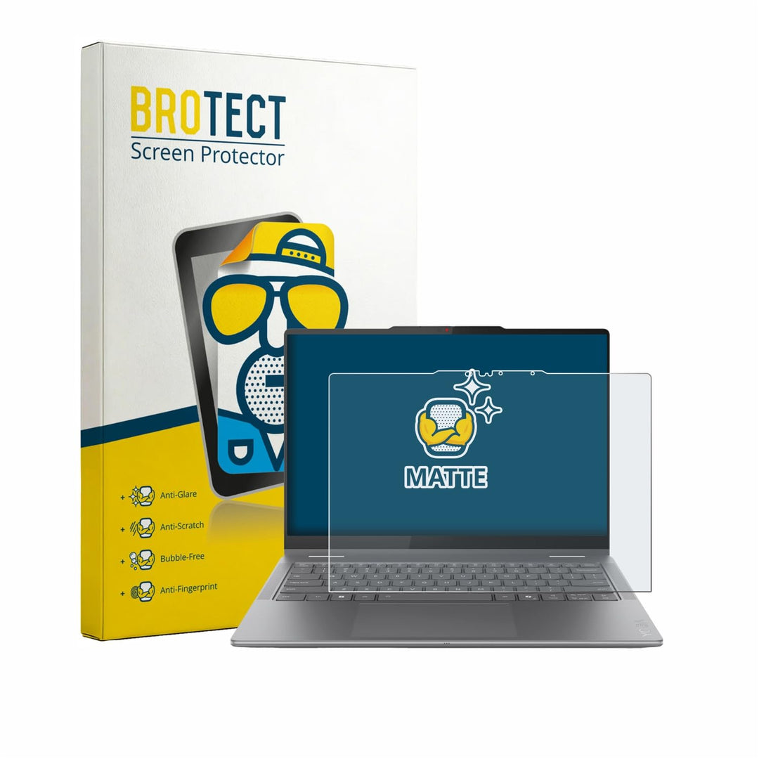 BROTECT Entspiegelungs-Schutzfolie für Lenovo Yoga 7i 2-in-1 Gen 10 14" Matte Displayschutz-Folie, A