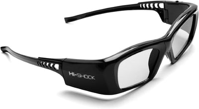 2x Hi-SHOCK RF Pro Black Diamond | RF 3D Brille für Epson, SONY RF Beamer | komp. mit VPL-VW1000, VP