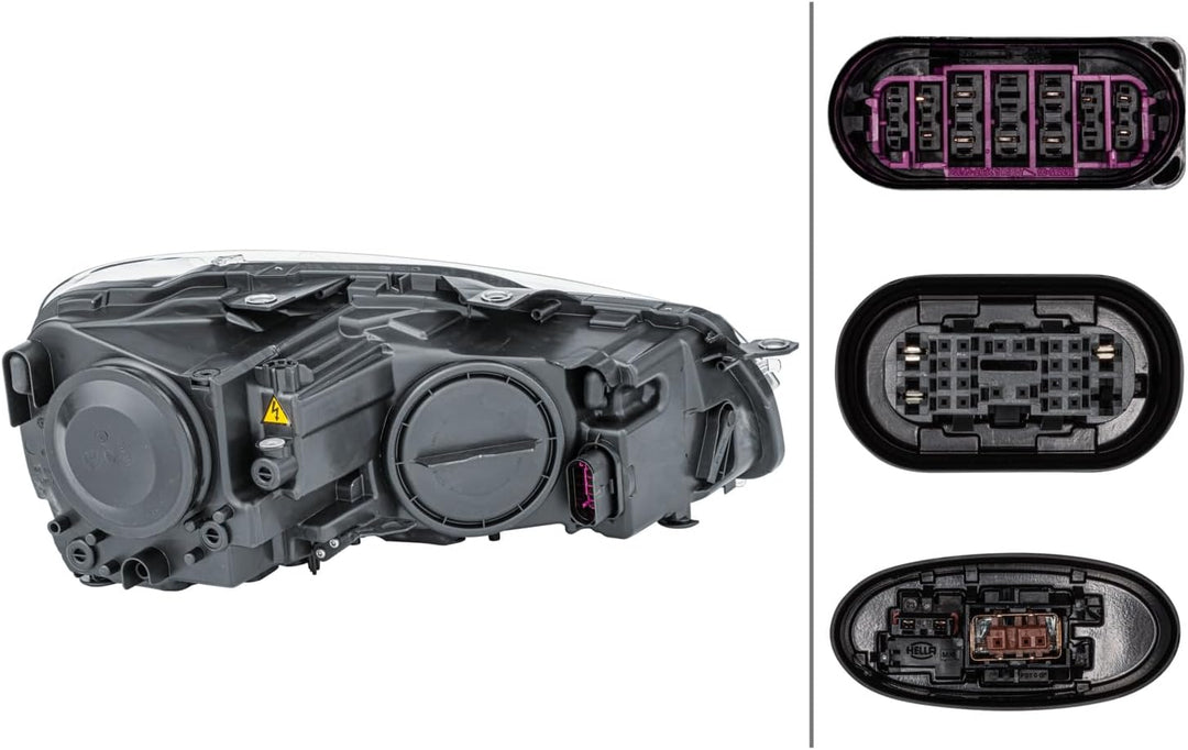 HELLA 1ZS 009 902-771 Bi-Xenon/LED-Hauptscheinwerfer - links - für u.a. VW Golf VI (5K1) Links Bi-Xe