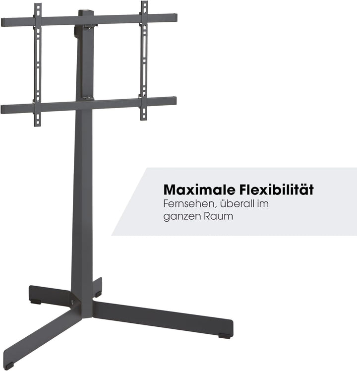 Vogels TVS 3690 TV-Ständer für 40-77 Zoll Fernseher, Max. 50 kg, Schwenkbar bis zu 90 Grad, Max. VES