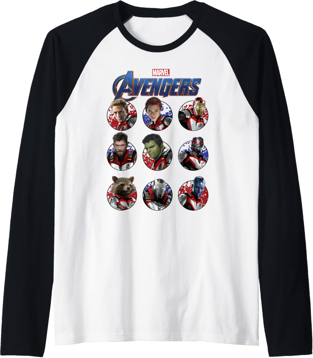 Marvel Avengers: Endgame Circle Portraits Raglan