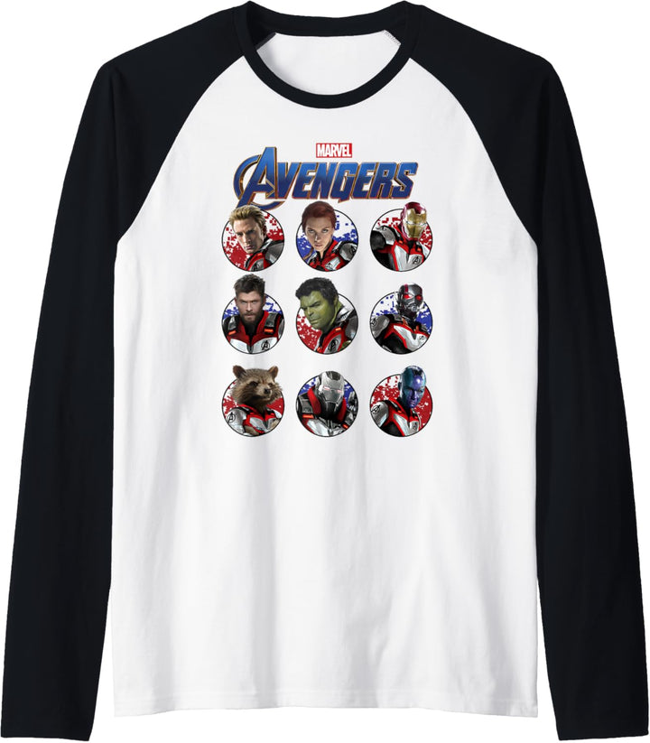 Marvel Avengers: Endgame Circle Portraits Raglan