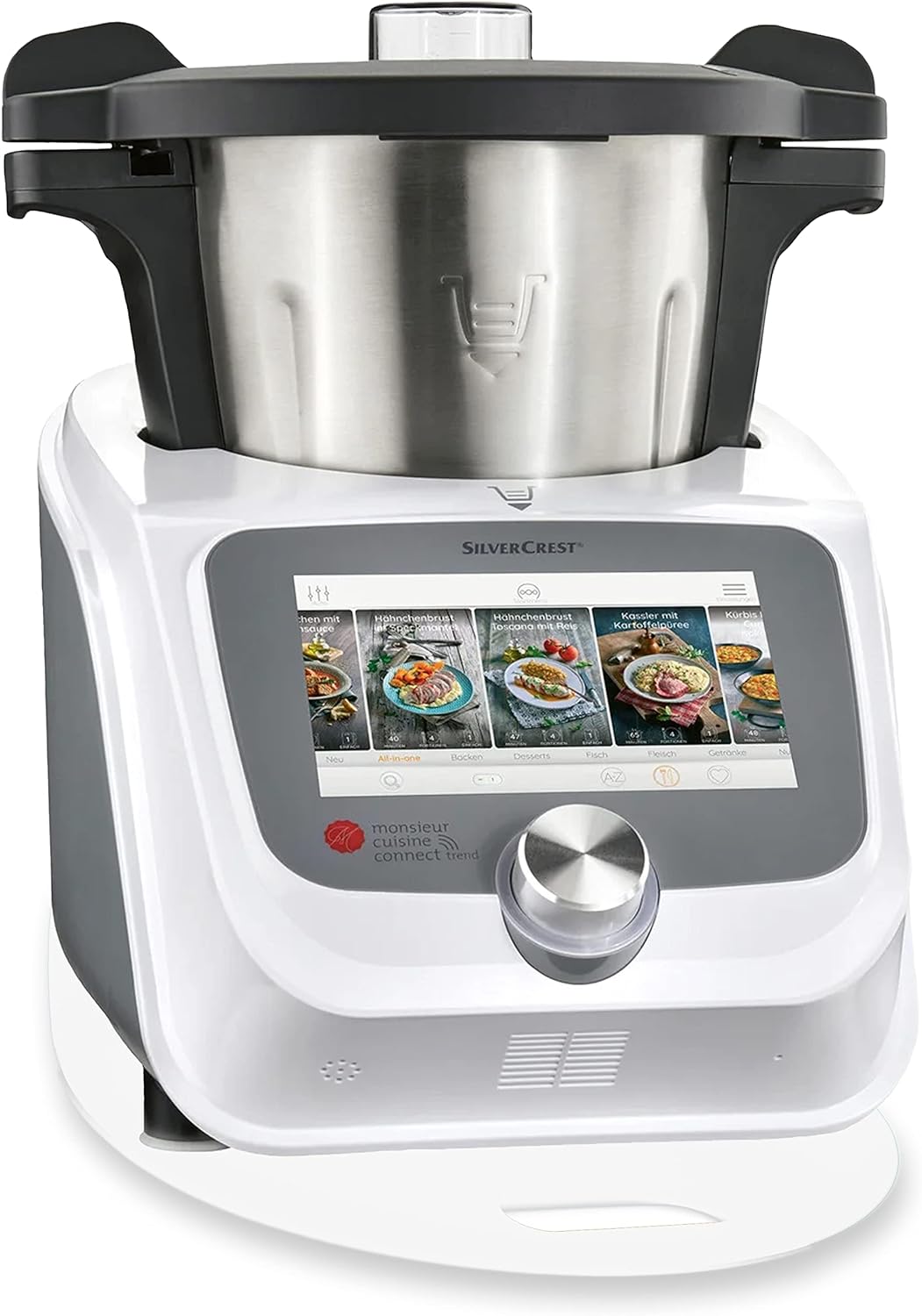 Gleitbrett aus Acryl für Monsieur Cuisine Smart | Connect und weitere Küchengeräte | transparent | 4