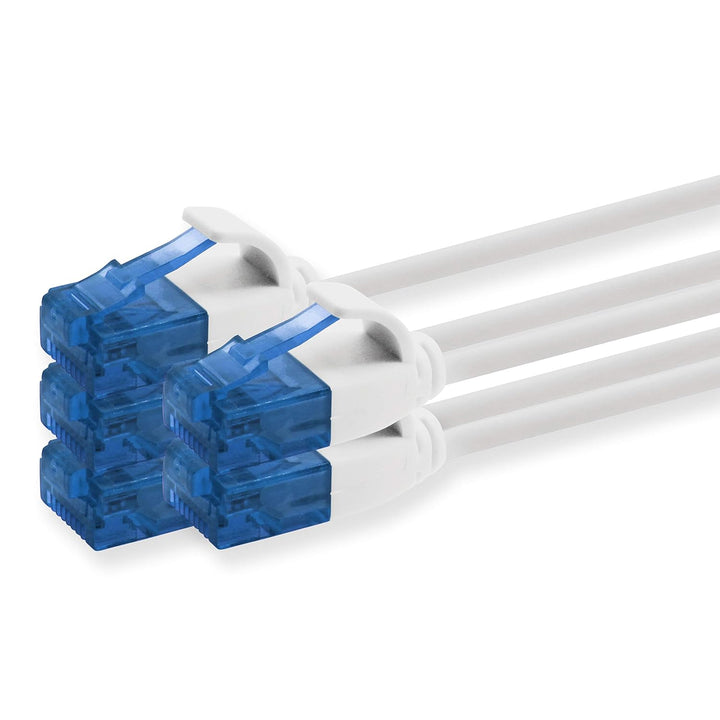 1aTTack.de 660486 Cat6 Cat.6 Kabel Cat Netzwerkkabel 10m - Patchkabel Slim Kabel (Kleiner Durchmesse