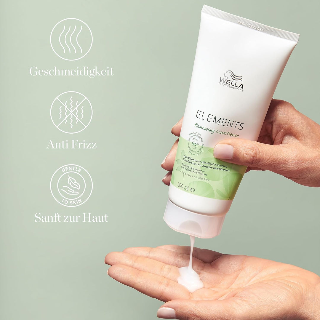 Wella Professionals Elements Renewing Conditioner – Haarspülung mit natürlichen Inhaltsstoffen für t