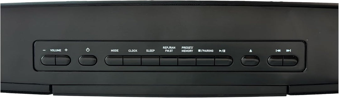 Silva Schneider SMV 800 BT Vertikal HiFi- Center, Radio, Bluetooth, CD, AUX-IN, X-Bass Funktion, Uhr