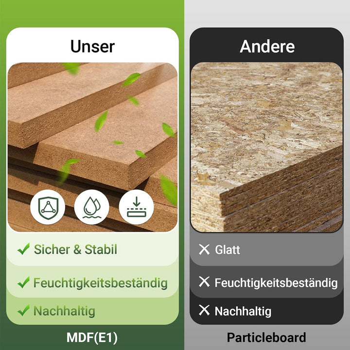 SoBuy Schuhschrank mit 2 Klappen - Schmaler Schuhkipper mit 4 Ablagen, Verstellbares Schuhregal für