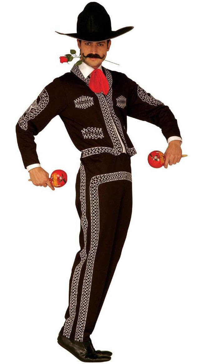 W WIDMANN MILANO Party Fashion - Kostüm Mariachi, Mexikaner, Spanier, Tänzer, Faschingskostüme XL, X