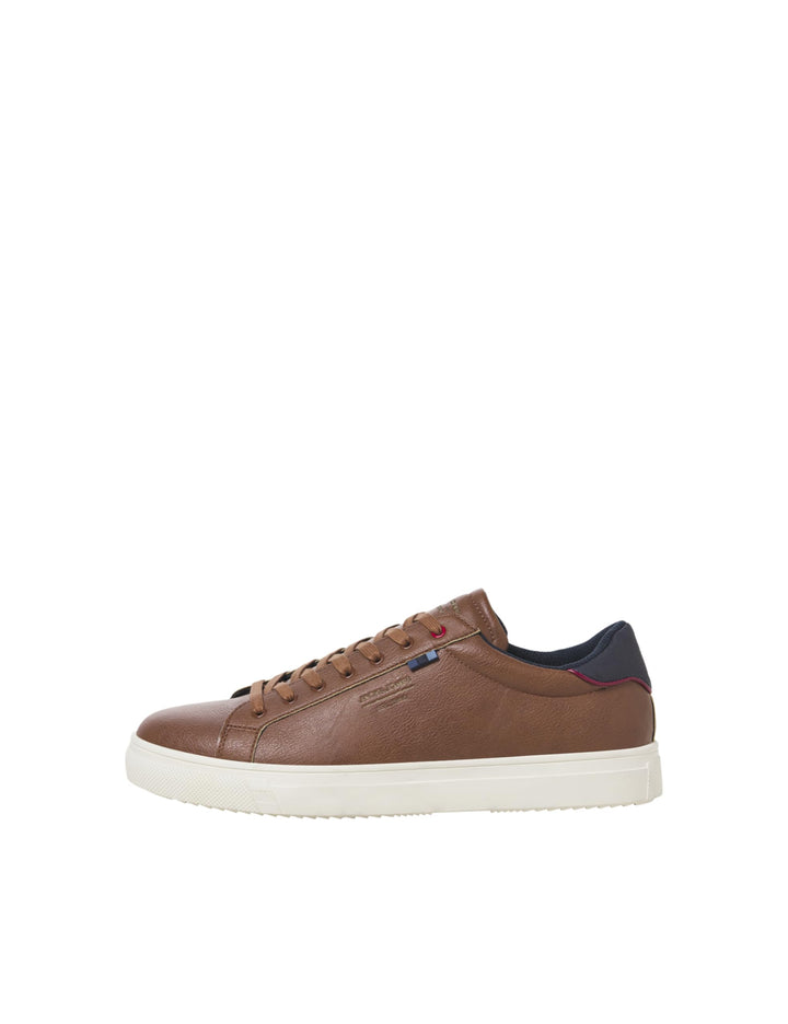 JACK & JONES Herren Jfwbale Noos PU Sneaker 40 EU Cognac, 40 EU Cognac