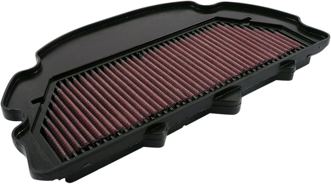 K&N HA-9502 Motorrad Tauschluftfilter, Rot