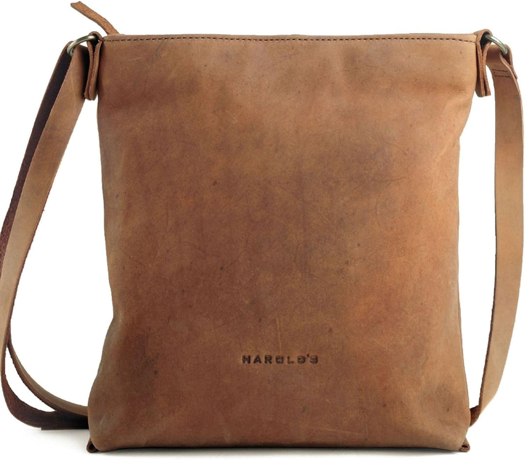 HAROLD'S Antic Umhängetasche Leder 22 cm