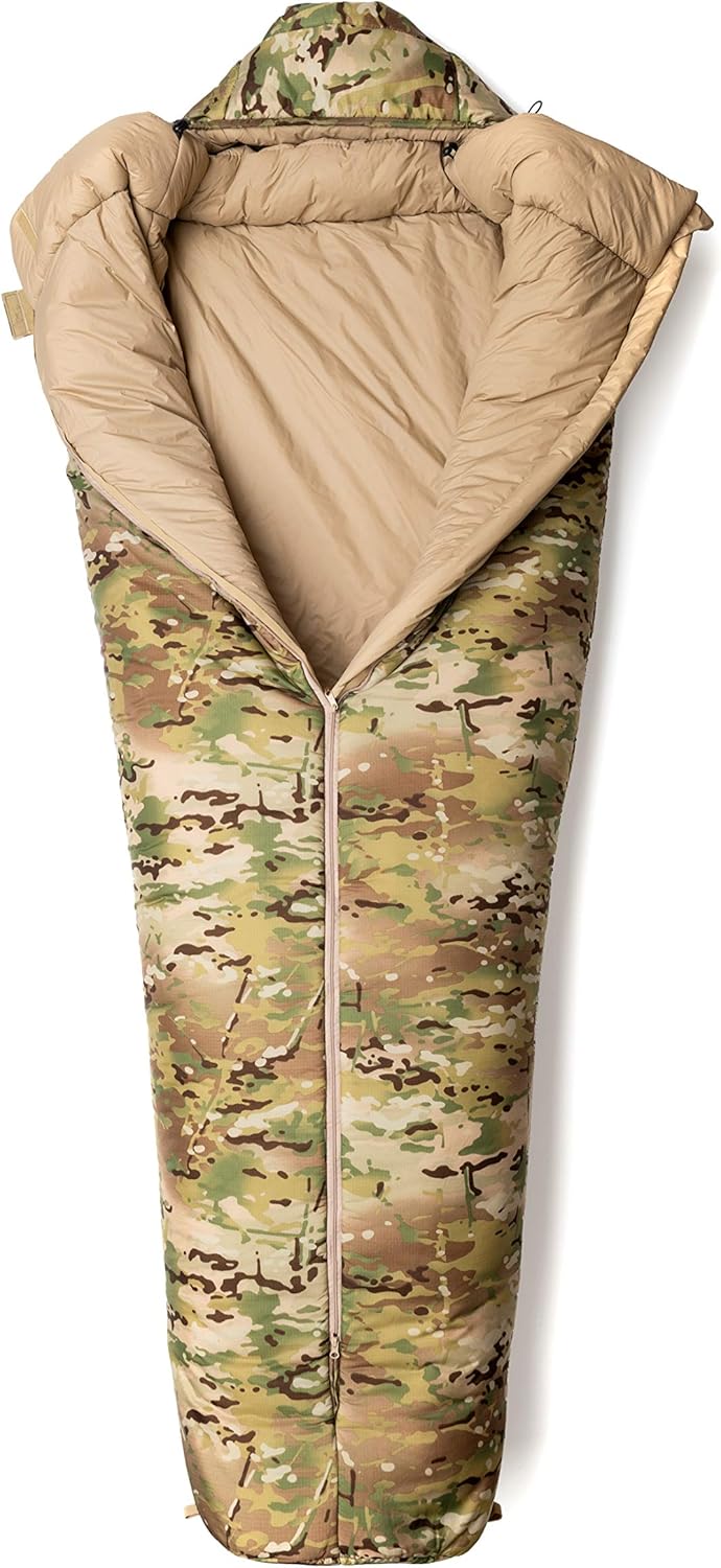 Snugpak Antarctica WGTE Schlafsack mit Reflectatherm & Softie Premier – Wasserabweisender, leichter
