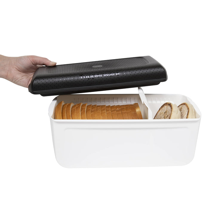 Tupperware Brotbehälter und Brotkasten für Brot, Gebäck, Bagels und mehr, CondensControl - Feuchtigk