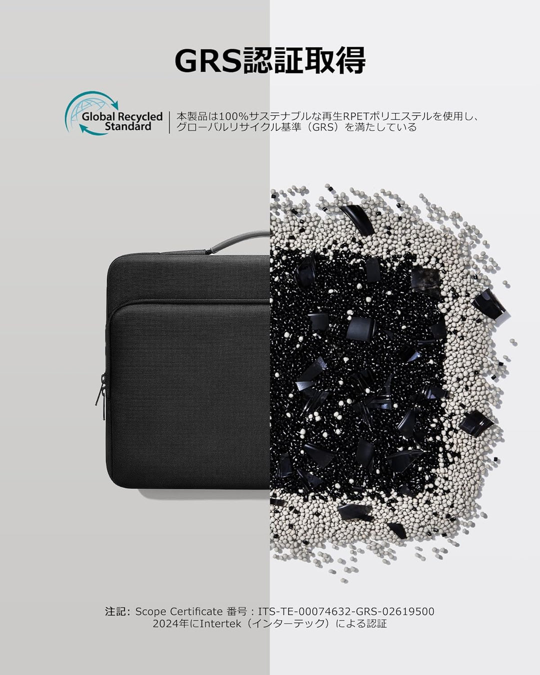 tomtoc 360° Tasche Hülle für 13,5 Zoll Microsoft Surface Laptop 5/4/3, 14-Zoll Acer Swift, Rundumsch