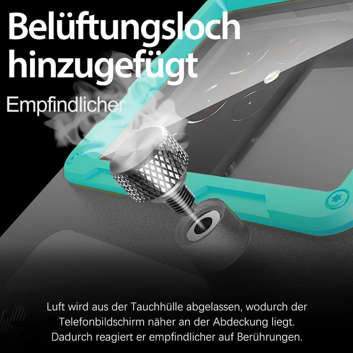 Unterwasser-Tauchgehäuse für iPhone, Samsung Galaxy, Huawei Xiaomi Redmi Smartphones, Professionelle