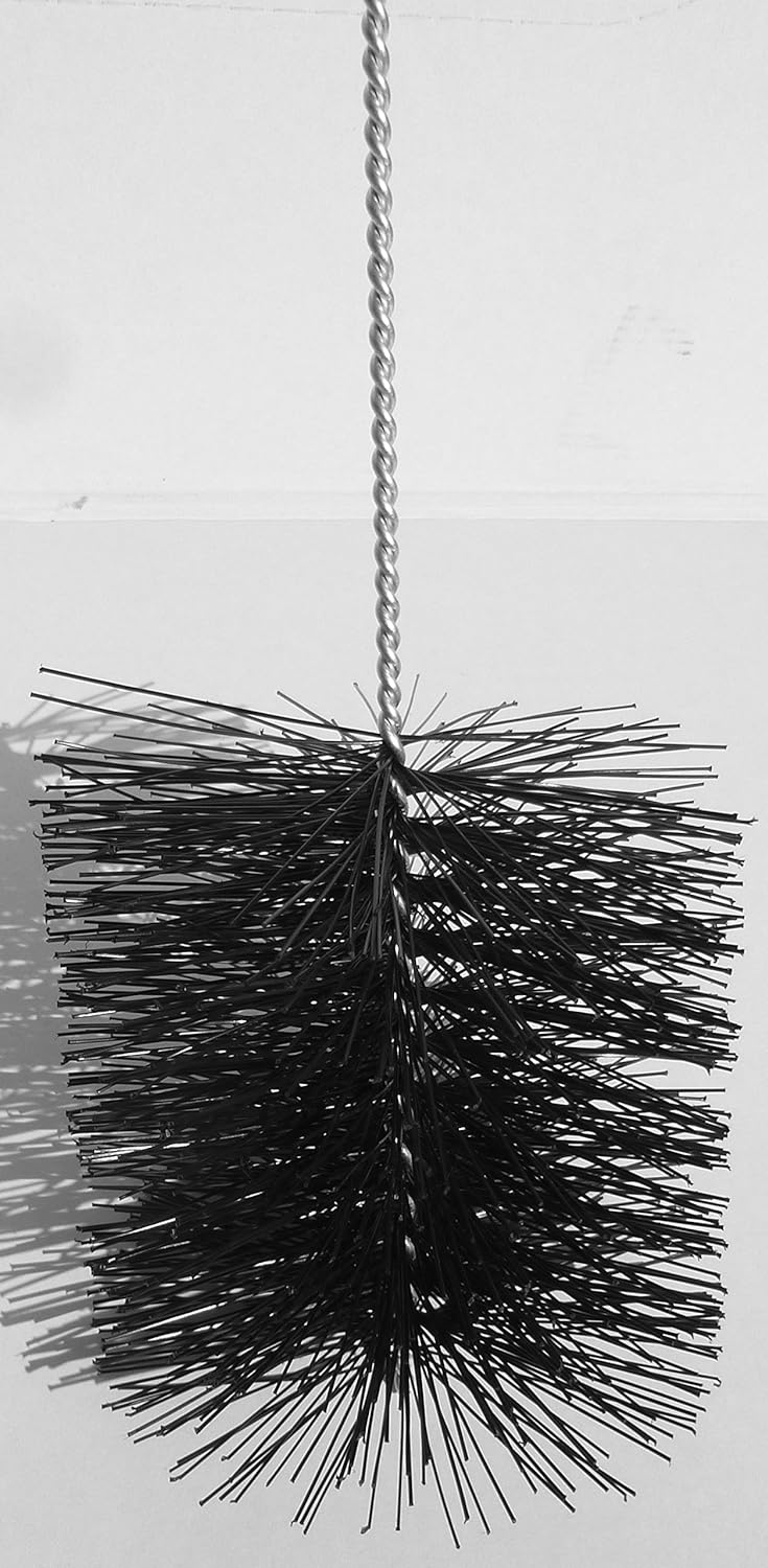 2 Ofenrohrbürsten 150mm Besen 2000mm Langer Rohrbesen Rohreiniger Ofenbürste Ofenbesen Ofenrohrreini