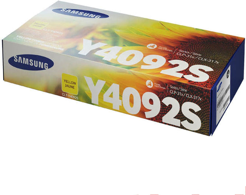 Samsung CLT-Y4092S/ELS Original Toner (Kompatibel mit: CLP-310/CLP-315/CLX-3170/CLX-3175 Series) gel