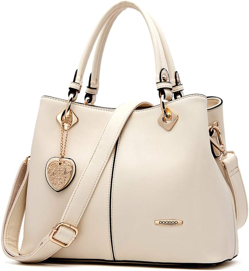 BUKESIYI Damen Tasche Umhängetasche Handtasche Frauen Klein Schultertasche Weekender Lack PU Leder C