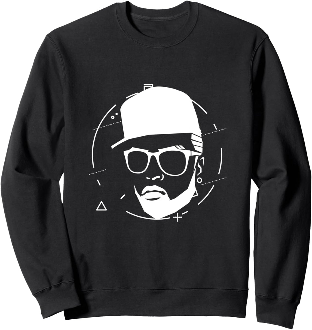 Beatboxer Sänger Cooler Rap Beatbox Ghetto Künstler Hiphop Sweatshirt