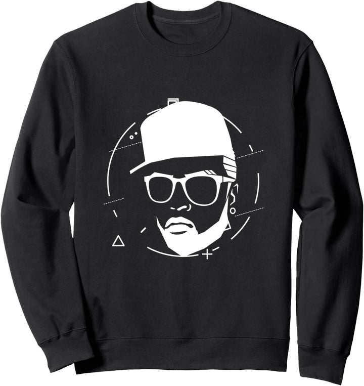 Beatboxer Sänger Cooler Rap Beatbox Ghetto Künstler Hiphop Sweatshirt