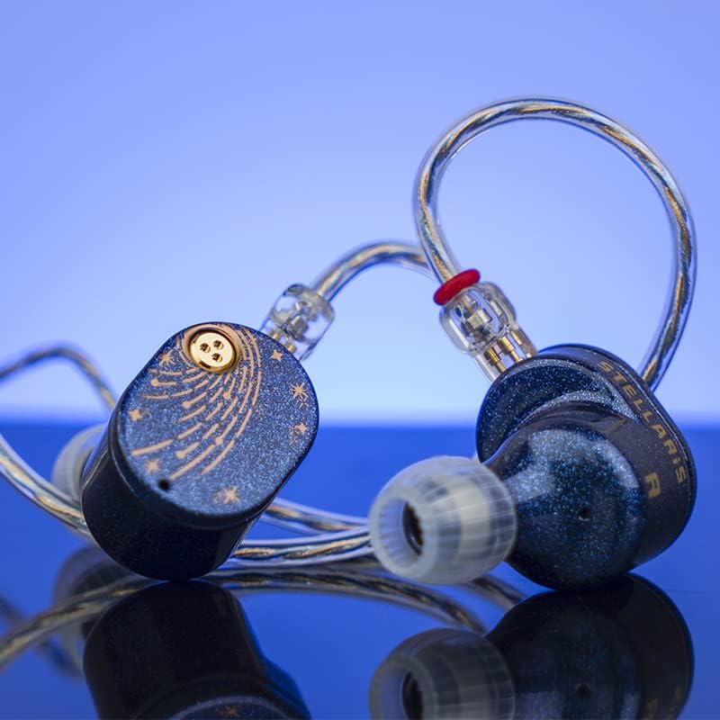 Fanmusic Moondrop STELLARIS IEMs Hochpräzise Miniatur-Gitter-Magnet-Array 7+7 N52H Magnete 1UM Sub-N