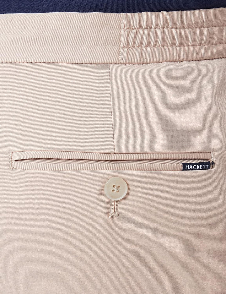 Hackett London Herren Perfect Tencel Chino Hose 33W / 32L Tan, 33W / 32L Tan