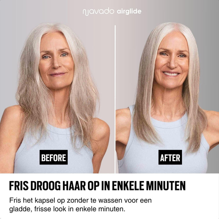 Airglide Airstraight - Glätteisen Wet-to-Dry - Haartrockner &amp; Haarglätter 2-in-1 - Coldshot - Altern