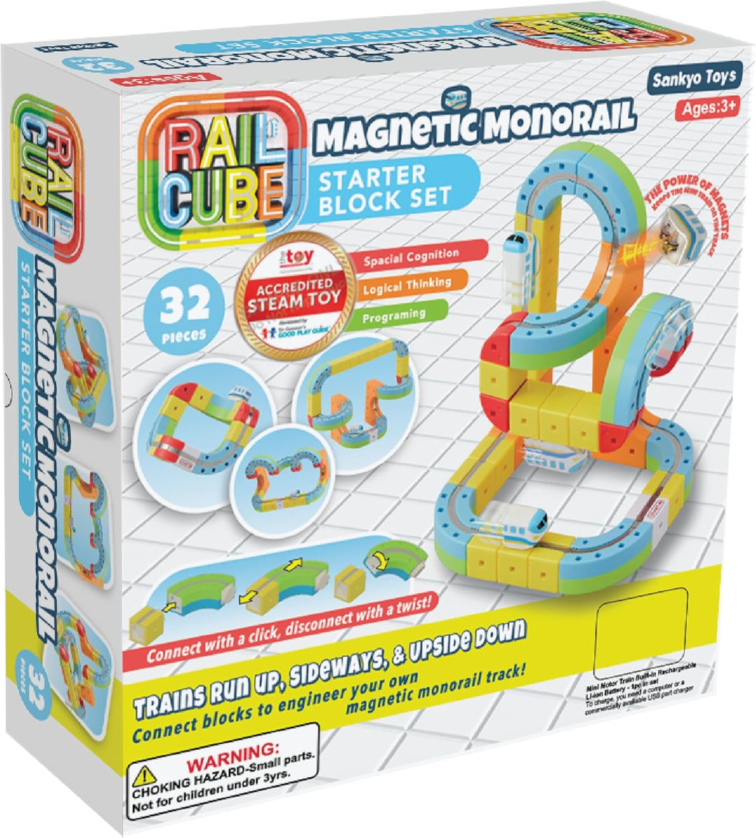 Magnetische Einschienenbahn Starter Set