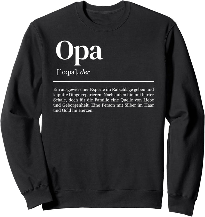 Opa Definition Sweatshirt