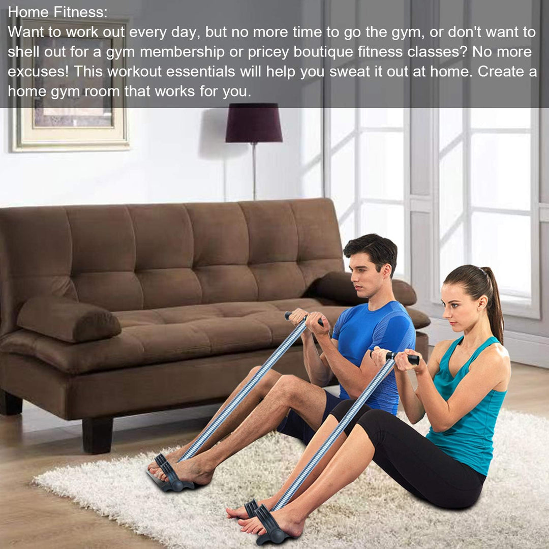 Elastic Sit Up Pull Rope Feder, Spannung Pedal Bauch Leg Übung Tummy Trimmer Equipment Krafttraining