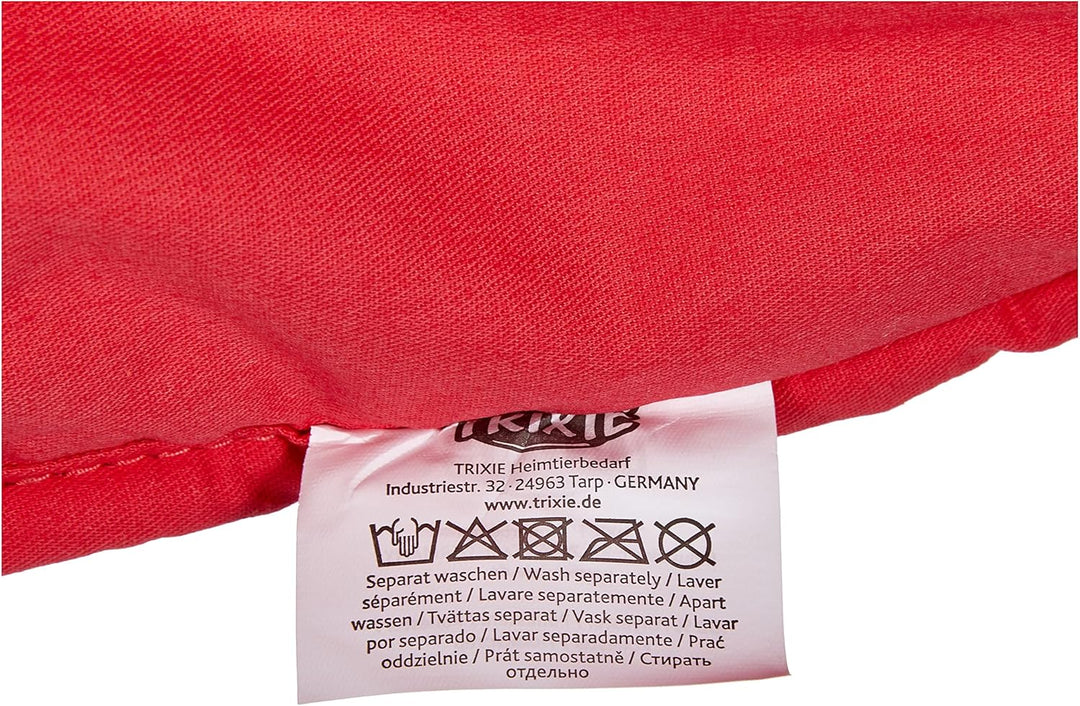 Trixie 62702 Kleintierkuschelbett, 30 × 22 cm, Sortiert Colors (Blau/grau), (Rot/grau), (Grun/grau)