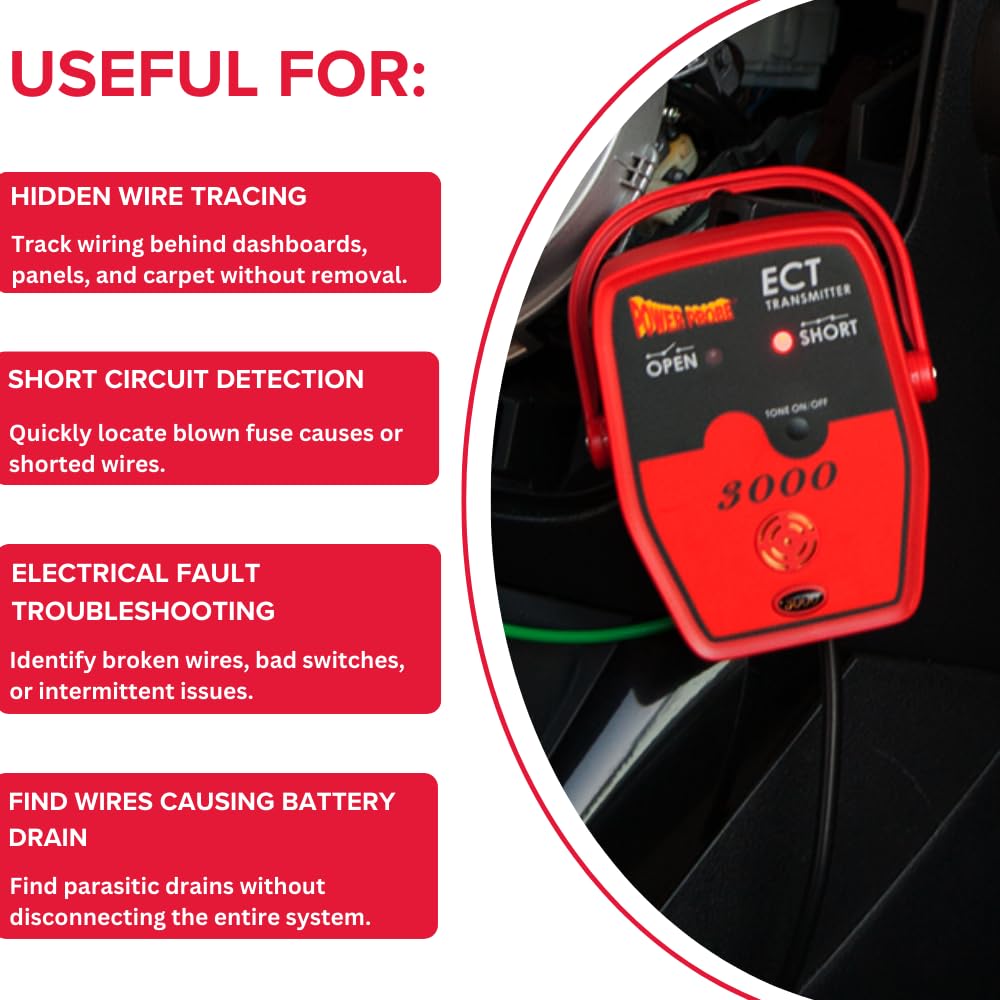 Power Probe PPECT3000 Vehicle Electrical Short Circuit and Open Circuit Locator - Elektrischer Fehle