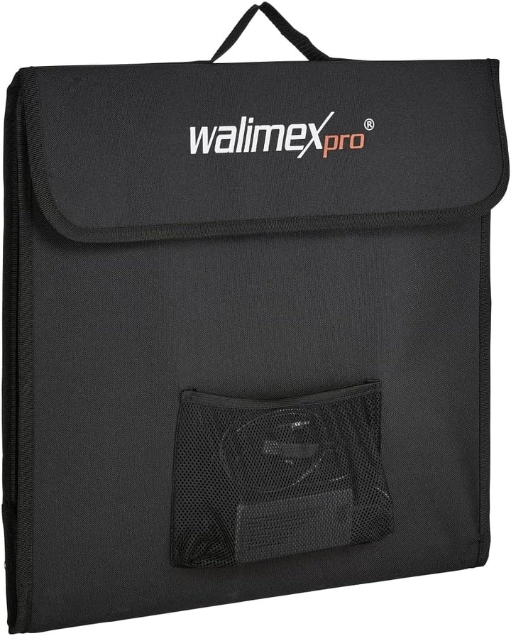 Walimex Pro Aufnahmewürfel, Ready to go (43 x 43 x 43 cm mit LED Beleuchtung, inkl. Hohlkehleneinlag