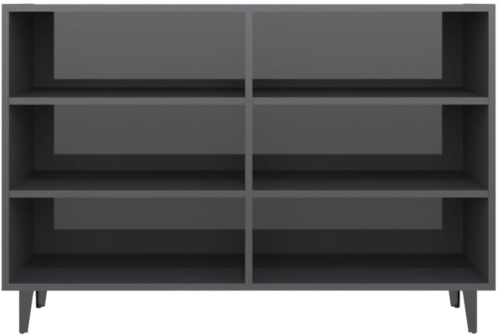 vidaXL Sideboard Beistellschrank Kommode Schrank Anrichte Bücherregal Bücherschrank Mehrzweckschrank