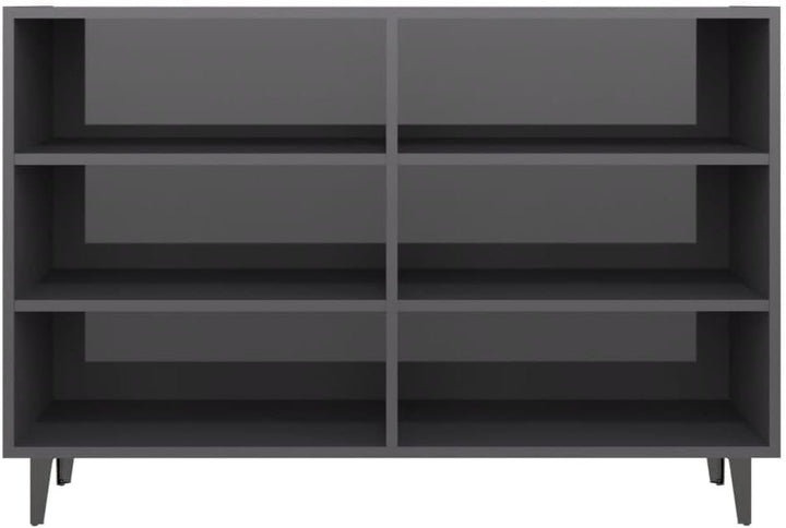 vidaXL Sideboard Beistellschrank Kommode Schrank Anrichte Bücherregal Bücherschrank Mehrzweckschrank