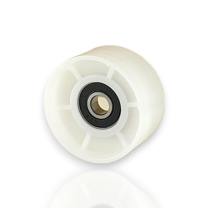 Spannrolle für Bosch Siemens 632045 00632045 mit 45mmØ 22mm Breite 608RS Kugellager für Trockner Wäs