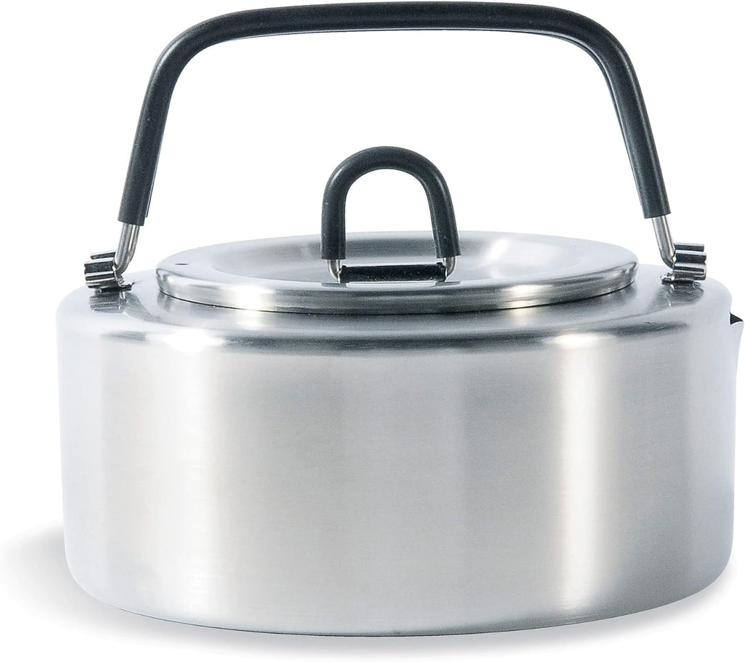 Tatonka Teekessel Teapot 1,0 L - Wasserkessel aus Edelstahl mit 1 Liter Volumen - Inklusive Teesieb