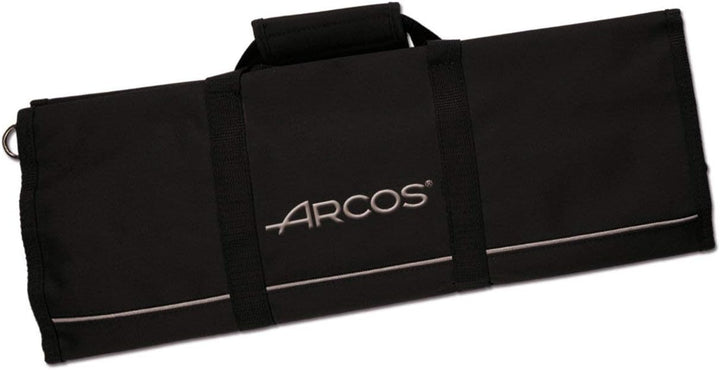 Arcos Messer Roll Bag - Messer Rolltasche zu 12 Stück - 100% Polyester 730 x 510 mm - Farbe Schwarz