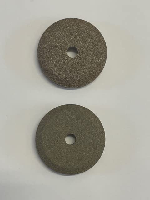 Paar (2 Stück) Schleifscheiben Durchmesser 40 mm - Dicke 8 mm - Bohrung 6 mm Ersatzteil für Schleifm
